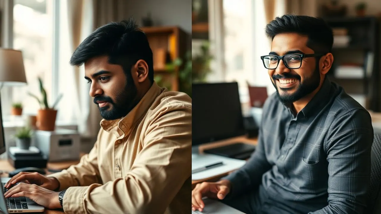 Two contrasting entrepreneur scenarios